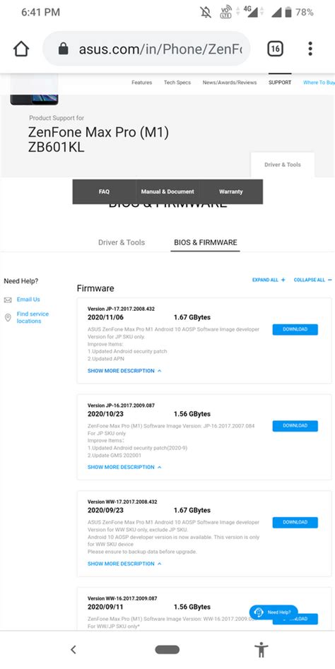 Solved: [Solved] ZenFone Max Pro M1 M2 Firmware .